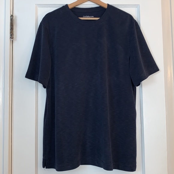 croft & barrow Other - Men’s Croft & Barrow Navy Blue short sleeve Shirt EUC Large